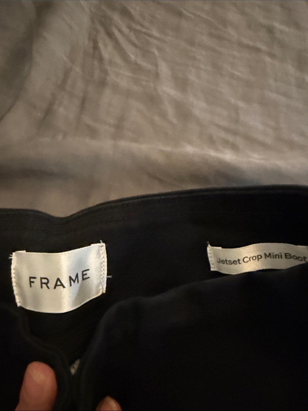 Frame Jetset Crop Mini Boot - Picture 3 of 3